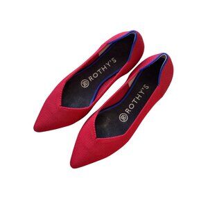 Rothy's Women's Red Flats